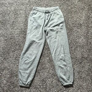 Grey Nike sweats size xs.